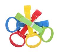 JOINPAYA 4piezas Parque Infantil para Bebés Diseño de Cartoon Anillas de No Ajustables para Practicar la Marcha para Cuna y Uso Diario