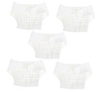 JOINPAYA 5 Pañales Reutilizables y Promover Hábitos Saludables de Sueño de Algodón Lavables y Absorbentes para Recién Nacidos Ideales para Uso Nocturno