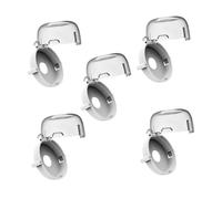 JOINPAYA 5 Piezas Campana de Protección de Gas Tapa de Gas para Cocina para Proteger Quemadores al Limpiar la Encimera