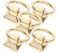 JOINPAYA 5 Piezas Hebilla de Eslabón de Bolso Cierre de Bolso de Metal Dorado Fácil de Limpiar y Portátil Color Aleatorio