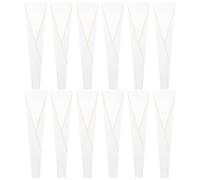 JOINPAYA 50 Fundas para Envolver Rosas Individuales Blancas Manga Sencilla para Ramo Pequeño Bolsa de Flores Decorativa para Obsequio y Embalaje Floral Paquete de 50 Unidades