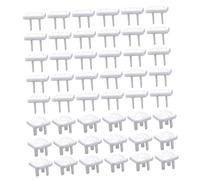 JOINPAYA 50piezas Protector De Enchufes Para Niño Niña De Cubierta De Seguridad Para Hogar y Habitaciones Infantiles Fácil De Instalar Material Duradero Protección Contra Choques