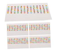 JOINPAYA 5piezas Pegatinas De Notas De Kalimba Etiquetas De Guitarra Guía Para Para Estudiantes