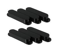 JOINPAYA 6 Piezas Vivienda Camioneta para Guitarra Eléctrica Cubierta de Pastilla de Bobina Simple Estuche para Pastillas de Plástico Protector de Uso para Guitarra Eléctrica