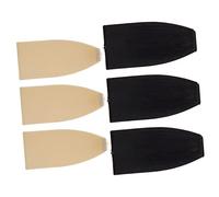 JOINPAYA 6 Puntas para Bastón de Violín y Violonchelo, Accesorio Plástico Resistente, Kit de Reparación para Violinistas, Protector para Crin del Bastón, Paquete de 6 Unidades (3 Negras