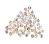 JOINPAYA 60 Cierres de Silicona para Pendientes Topes Planos Transparentes y Suaves para Pendientes 3 Colores Oro Rosa Blanco K 20 Unidades Cada Uno Repuestos Cómodos y Seguros para