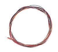 JOINPAYA 6piezas Cuerdas de Guitarra de Colores para Reemplazo Accesorios para Guitarra Folk Duraderas para Músicos y Conciertos