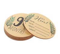 JOINPAYA 7piezas Señal De Avance De Madera Para Letreros Nombre De Recién Nacido Decoración De Progresos Mensuales Accesorios Para Fotos