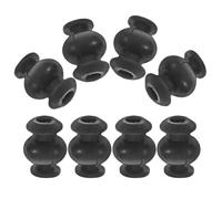 JOINPAYA 8 Piezas Amortiguador de Gimbal para Vehículo Bolas de Goma Negras | Instalación Sencilla, Uso en Exteriores Aéreos, Compatible con Controles Rc, Protege el Controlador de Vuelo