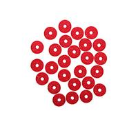 JOINPAYA 90piezas Aranldas de Llave de Reparación de Punzones de Fieltro para Teclado de Piano Junta de Guitarra Almohadilla de Arandela para Instrumentos Musicales