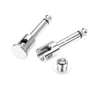 JOINPAYA Accesorios De Pedalera De Guitarra Conector De Plata Adaptador De Pedal 2 Unidades Cambio
