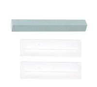 JOINPAYA Accesorios para Guitarra 3 Piezas Piedra de Afilar Cuerdas de Diapasón Producto para El Cuidado de Instrumentos de Cuerda Compacto Verde Claro