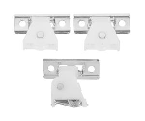 JOINPAYA Accesorios para Persianas Enrollables 3 Piezas Cerradura de Cordón y Poleas de Ventana para Cortinas Romanas, Control de Elevación, Suministros para Reparación de Cortinas en