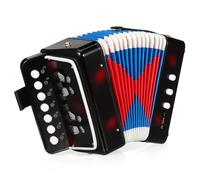 JOINPAYA Acordeón Infantil Mini Teclas y Bajos Portátil para Principiantes Juguete Musical Interactivo para Regalo Educativo para Desarrollo Rítmico y Creatividad