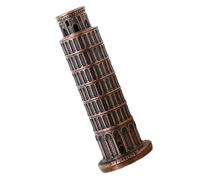 JOINPAYA Acumulaciones De Adornos Estatuilla De La Torre Modelo De Edificio Emblemático Torre Inclinada De Propensión Modelo De Construcción De Metal Aleación De Zinc