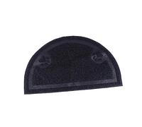 JOINPAYA Alfombra para Arena De Gatos Semicircular De PVC Alfombrilla para Gato