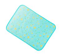 JOINPAYA Alfombrilla Refrescante para Mascotas Colchoneta Enfriadora Lavable Verano para Perros y Gatos Material Transpirable Frío Instantáneo Frutas Azules