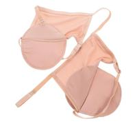 JOINPAYA Almohadillas Absorbentes del Sudor Reutilizables para Axilas, Parche Invisible de Tela Color Piel Pequeño, Protección Efectiva contra Sudoración Excesiva para Deporte y Uso Diario
