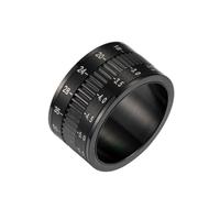 JOINPAYA Anillo De Lente De Cámara Acero Titanio Anillo De Elegante y De Acero Titanio Unisex Para Diario