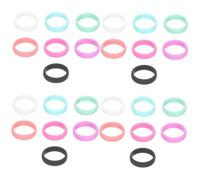 JOINPAYA Anillo De Para Mujeres Anillos Flexibles Y Para Bodas Y Ejercicio Para Actividades Deportivas Y 7 Piezas X 4