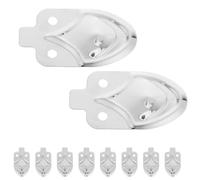 JOINPAYA Armadura de Placas Medievales Acero Inoxidable 50 Piezas Color Plata Resistencia a la corrosión para Eventos y Manualidades