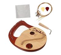 JOINPAYA Arpa De Madera De Cuerdas Instrumento De Cuerda Para Principiantes y Intermedios Con Varilla De Afinación