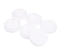 JOINPAYA Bandeja para Paletas de Pintura de Imitación Cerámica Paleta de Artista de 5 Capas Superficie Lisa Bandeja Mezcladora de Colores para Acuarela y Óleo Diseño Apilable y Ahorro