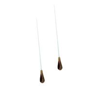 JOINPAYA Bastones de Dirección de Resina 2 Piezas para Director de Conciertos y Orquesta, Accesorio Musical Profesional para Espectáculos y Ensayos, Ligero y Fácil de Manejar