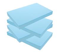 JOINPAYA Bloques de Espuma Artesanal para Manualidades 4 Piezas 30X20X3 CM Azul Material Poliestireno Expandido para Modelismo Arte Escultura y Arreglos