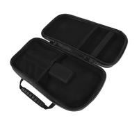 JOINPAYA Bolsa Cremallera Estuche Rígido Portátil Resistente a Golpes de Eva para Micrófono Inalámbrico de Mano Doble para Viaje y Accesorios de Micrófono