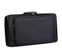 JOINPAYA Bolsa Efectora Portátil Grande de Oxford Negra, Resistente Prueba de Golpes, para Almacenamiento de Efectos de Guitarra y Accesorios, Adecuado para Músicos en Actividades al Aire