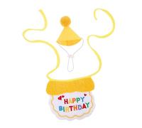 JOINPAYA Bolsa para Saliva De Mascotas Babero Decorativo para Perro para Fiestas De Cumpleaños Disfraces para Gato Accesorios para Fiestas De Cumpleaños