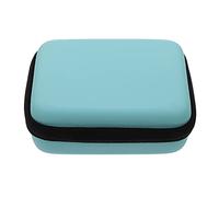 JOINPAYA Bolsa Plectro Ligera y Portátil para Viaje con Cremallera Suave Estuche Pequeño para Guardar Púas De Guitarra Ukelele Caja Organizadora Color Azul