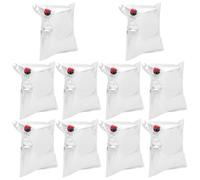 JOINPAYA Bolsa Portátil para Botellas de Vino Reutilizable de 5l con Válvula de Mariposa, Material NY Vmpet PE, Adecuado para Actividades al Aire Libre y Fiestas, Paquete de 10 Unidades