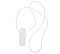 JOINPAYA Bolso Bandolera de Perlas Tejido a Mano Minibolso Pequeño Transparente para Lápiz Labial Bolso de Hombro Cuentas Bolsa Casual para Mujer Accesorio para Diario