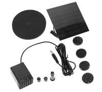 JOINPAYA Bomba de Fuente Solar para Estanques y Jardines H con Boquillas Ajustables Sistema de Riego y Oxigenación para y Hidroponía Energía Solar Autónoma