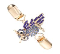 JOINPAYA Broche Clip para Suéter y Chal Diseño Búho Accesorio de Ropa Femenino Pinza Práctica para Cuello de Vestido Adecuado para Mujer y Niña Decoración Elegante y Funcional