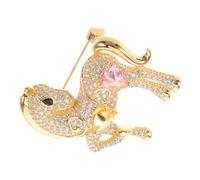 JOINPAYA Broche de Gemas de Imitación de Caballo Broche Brillante para Mujer Decoración de Vestido Bolsa y Suéter Forma de Animal