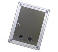 JOINPAYA Buzón de Sugerencias Cerradura y Gran Capacidad, Caja para Cartas de Aleación de Aluminio y Acero Inoxidable, Adecuado para Oficina y Unidad de Trabajo