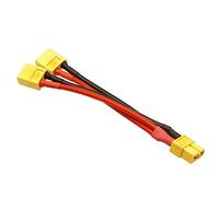 JOINPAYA Cable de Batería Paralelo con Conector Macho y Doble Hembra, para Drones y Cámaras, Conexión y Doble Extensión, Material Plástico Duro, Uso en Vuelo Prolongado y Montaje Flexible