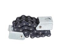 JOINPAYA Cadena Doble para Pedales de Bombo de Batería, Accesorio Metálico Resistente Oxidación, Herramienta Útil para Suministros de Batería, Compatible Pedales Dobles y Uso Profesional