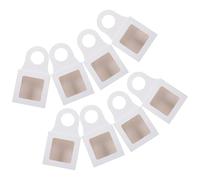JOINPAYA Caja de Botellas de Vino Kraft Ventana Transparente, 25 Unidades Plegables Asas, para Embalaje y Almacenamiento en Fiestas y Hogar
