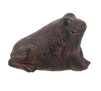JOINPAYA Caja De Llaves De Piedra Simulada Funda para Llaves Oculta Soporte para Llaves De Jardín para Decoración De Rana Resina