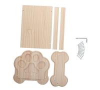 JOINPAYA Cama Conejo Jaula para Jerbos Nido para Hámster Refugio para Hámster Cama para Mascotas Plataforma De Madera Resistente