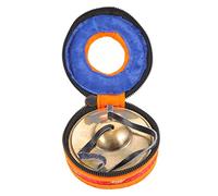 JOINPAYA Campana De Platillos Tingsha De Cobre Hecho a Mano, Instrumento De Percusión Pequeño Para Meditación y Yoga, Sonido Tibetano Puro, Instrumento Musical Compacta Para Relajación y Práctica