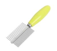 JOINPAYA Cepillo Antideslizante Para Peine De Aseo Para Gatos y Herramienta De Grooming Doble Cara Para Eliminar Pelo Muerto Accesorio Práctico y Color