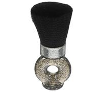 JOINPAYA Cepillo para Barba Hombre de Fibra y Plástico Negro, Brocha de Afeitar de Peluquería Cómoda para Limpieza de Cabello en Salón Profesional
