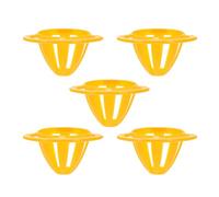 JOINPAYA Cesta de Alimentación para Pájaros y Loros 5 Piezas, Comedero Colgante Plástico para Jaula, Porta Alimentos para Frutas y Verduras, Suministros para Aves Pequeñas