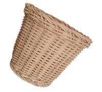 JOINPAYA Cesta de Almacenamiento Redonda de Ratán Indonesio Beige, Cesta Organizadora Resistente Humedad para Maquillaje y Plantas, Adecuado para Camping y Armarios