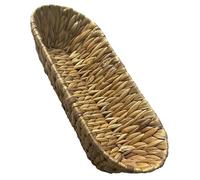 JOINPAYA Cesta Tejida Pequeña de Fibras Naturales para Almacenamiento de Frutas y Snacks, Diseño Rústico y Portátil, Cesta Decorativa para Hogar y Cocina, Adecuado para Organizar Espacios